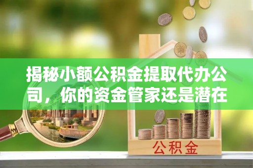 朔城揭秘小额公积金提取代办公司，你的资金管家还是潜在风险？