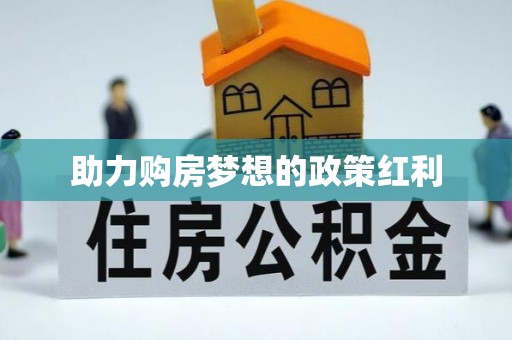 朔城助力购房梦想的政策红利